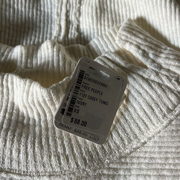 NWT Free people oversized cotton tunic XS - Picture 13 of 14
